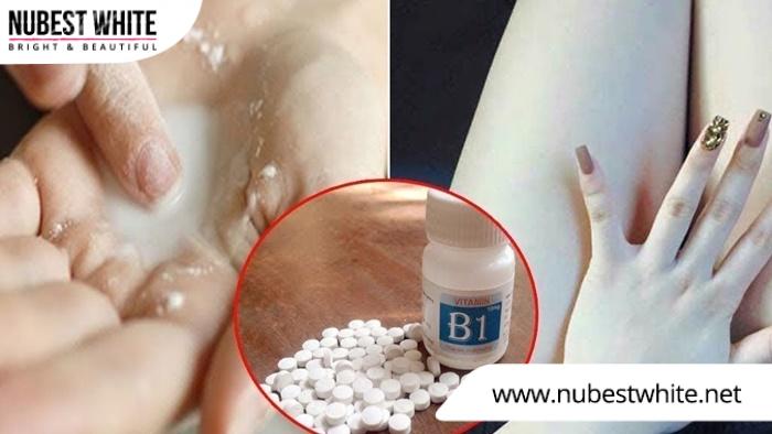 Làm trắng da bằng vitamin B1 khá hiệu quả và an toàn