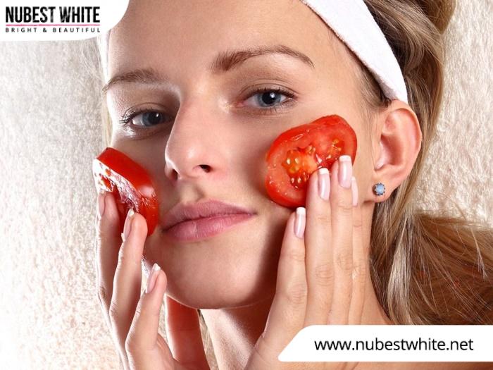 Dưỡng da bằng cà chua giúp da khỏe đẹp
